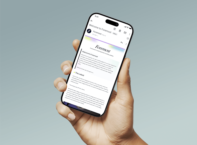 Cover image for Foremost - Newsletter & Branding Design