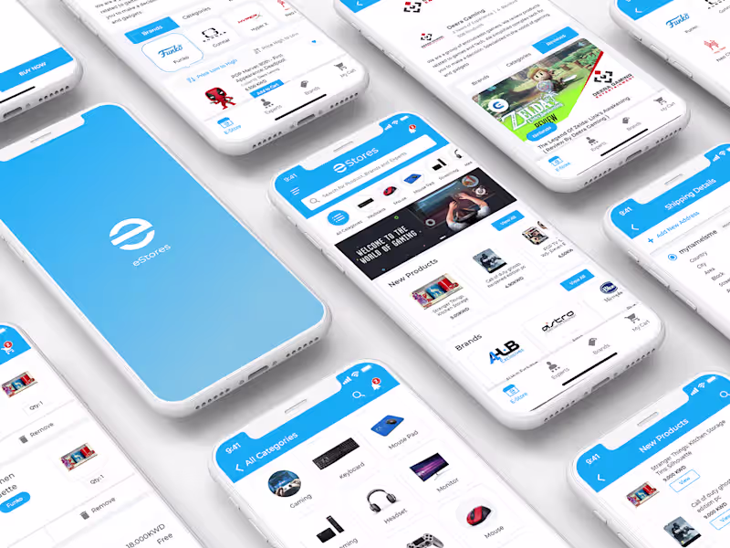 Cover image for Mobile App UI/UX Design