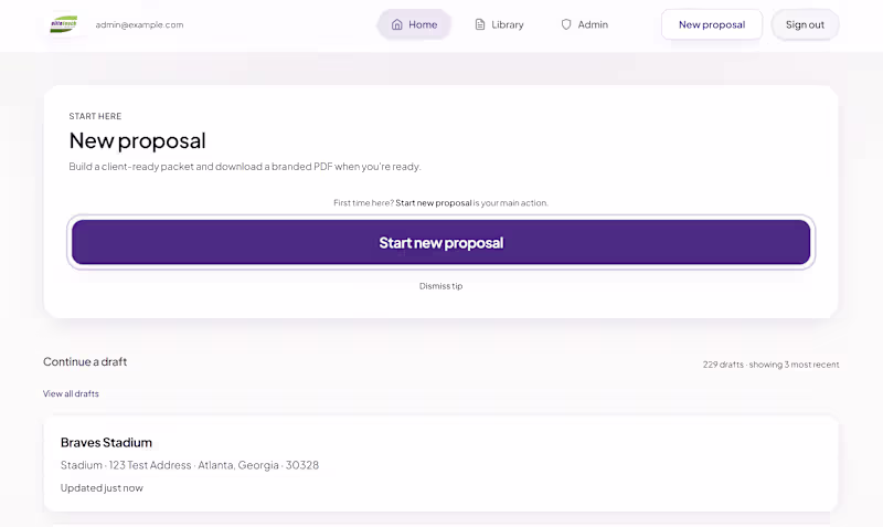 Cover image for Finished Proposal System