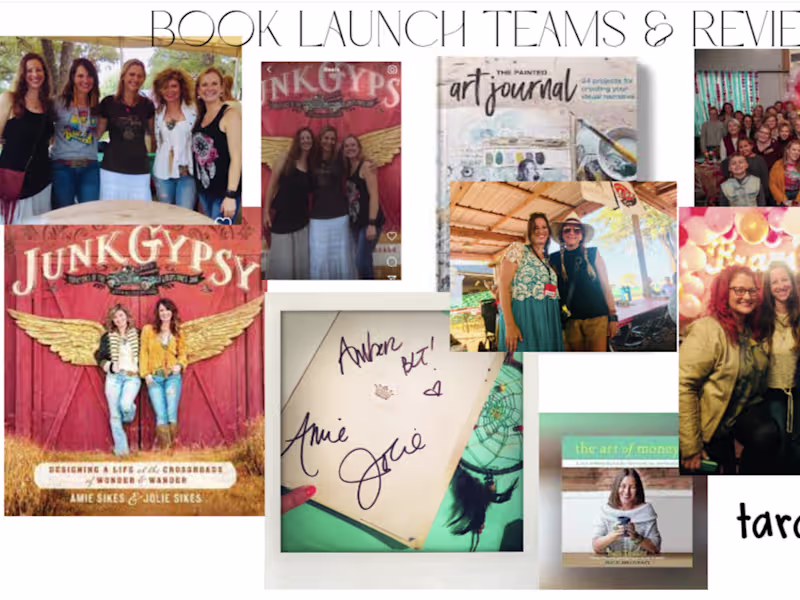 Cover image for Book Launch Marketing Consulting, Brand Strategy & Design