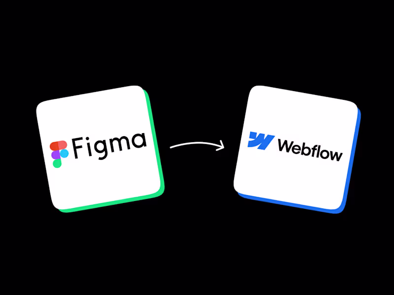 Cover image for Figma to Webflow 