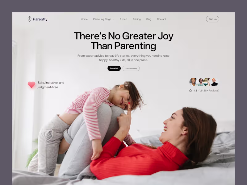 Cover image for Child Care Website