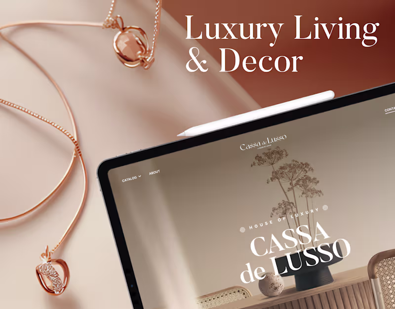 Cover image for Argent Éclat - Luxury jewels & Dining decore