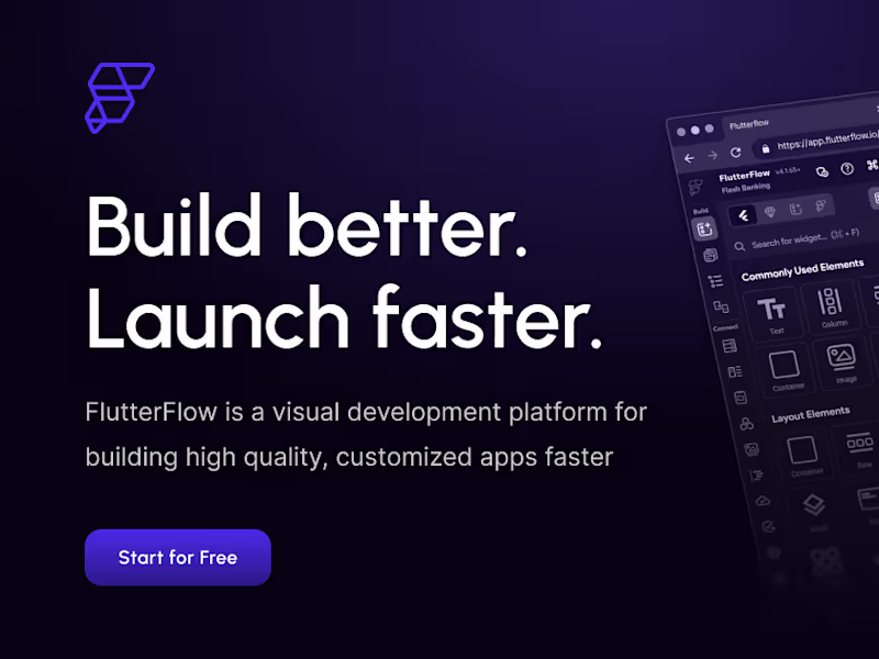 Cover image for FlutterFlow Rapid App Development