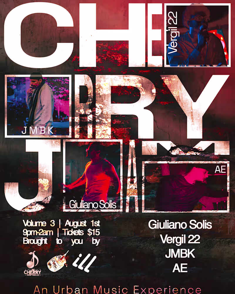 Cover image for Cherry Jam Vol: 3 Assorted posters 