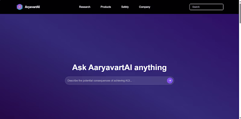 Cover image for AaryavartAI