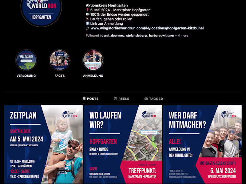 Cover image for Engaging Instagram for a Local Charity Event