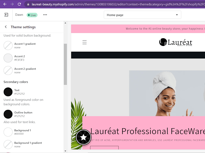 Cover image for Laureat Beauty