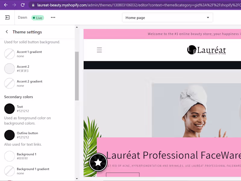 Cover image for Laureat Beauty