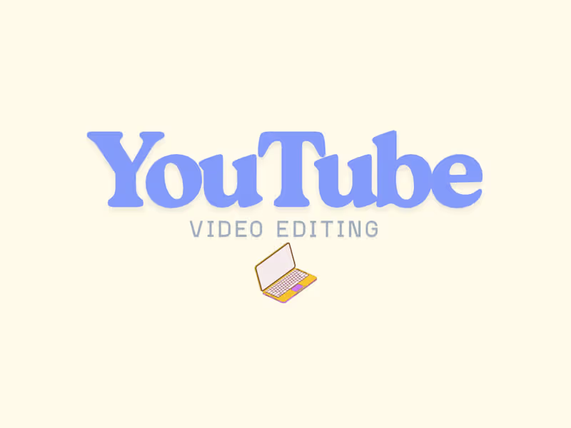 Cover image for YouTube Vlog Editing – Clean, Creative, and Engaging