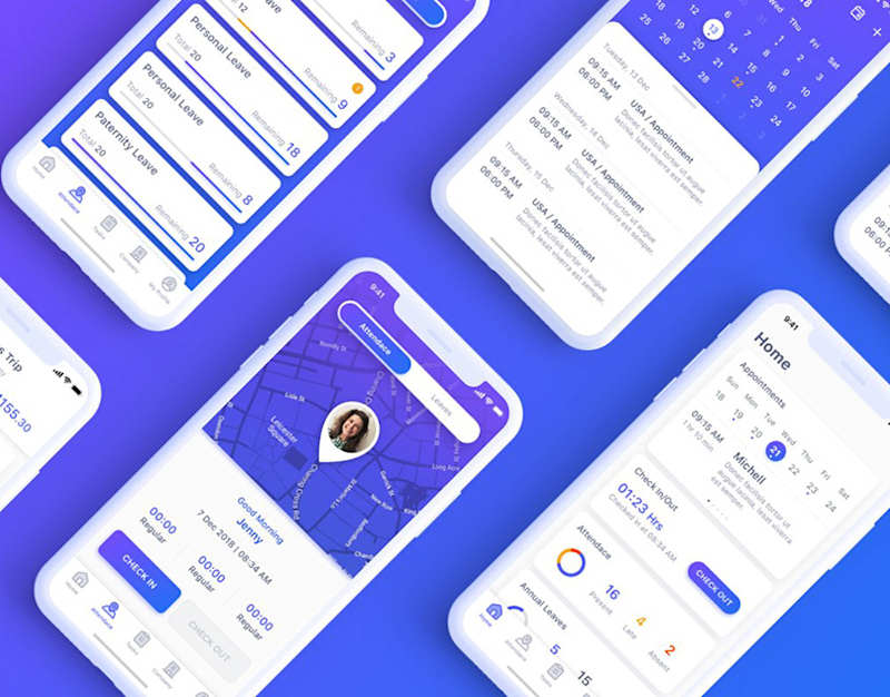 Cover image for Payroll & HR App Concept :: Behance