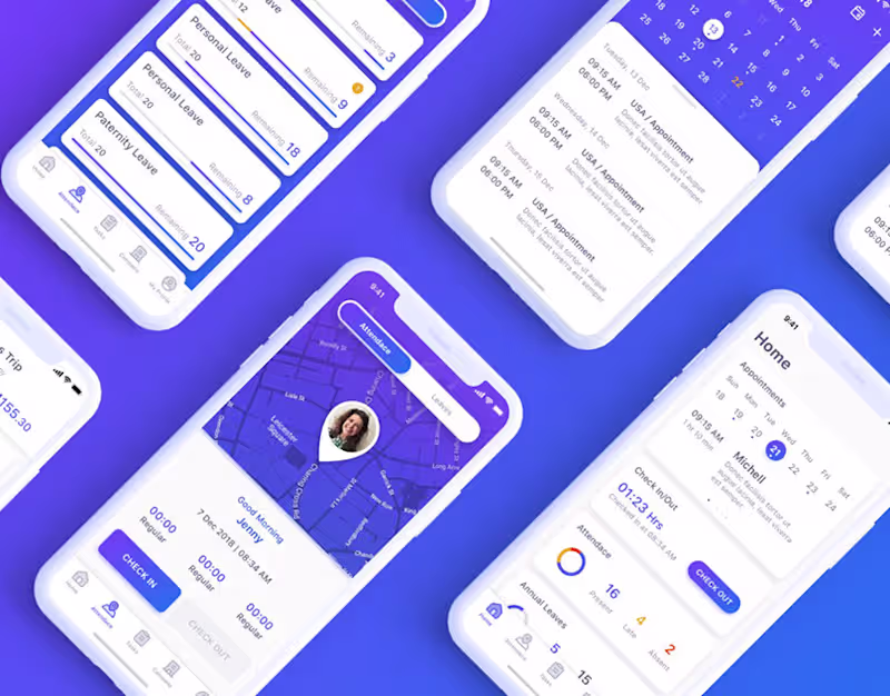Cover image for Payroll & HR App Concept :: Behance
