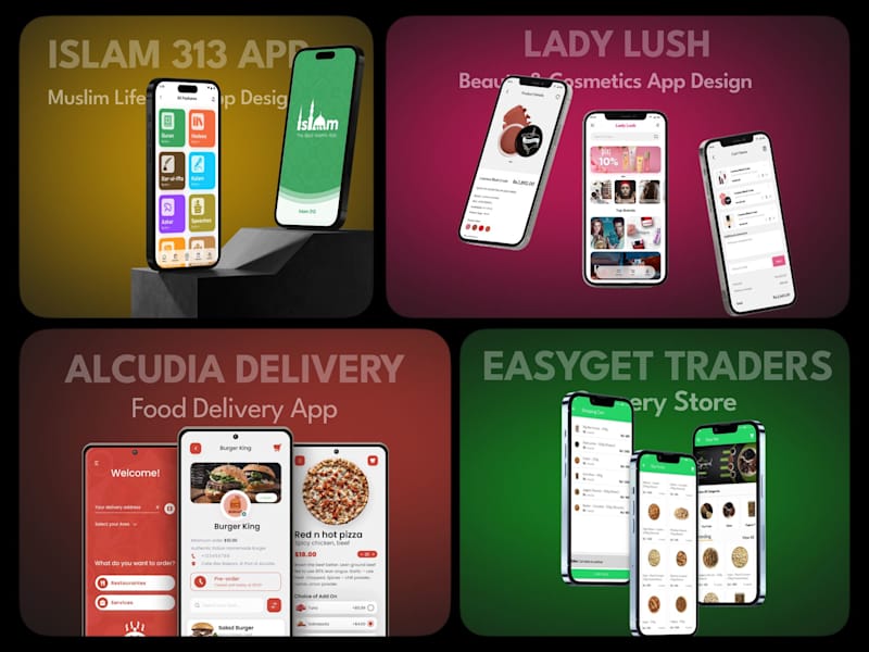 Cover image for I will do mobile app UI design for android and ios