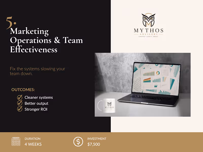 Cover image for Marketing Operations & Team Effectiveness