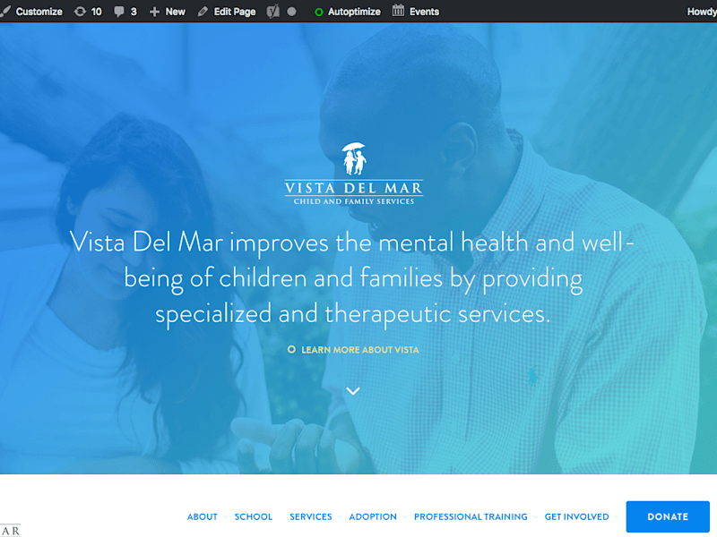 Cover image for Vista Del Mar Website