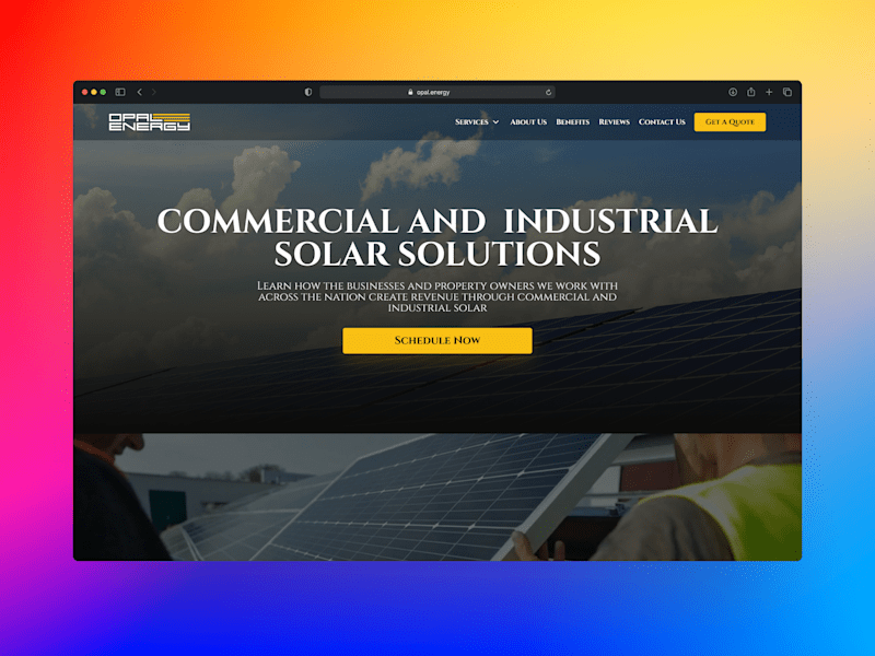 Cover image for Opal Energy Group – Solar Website Build