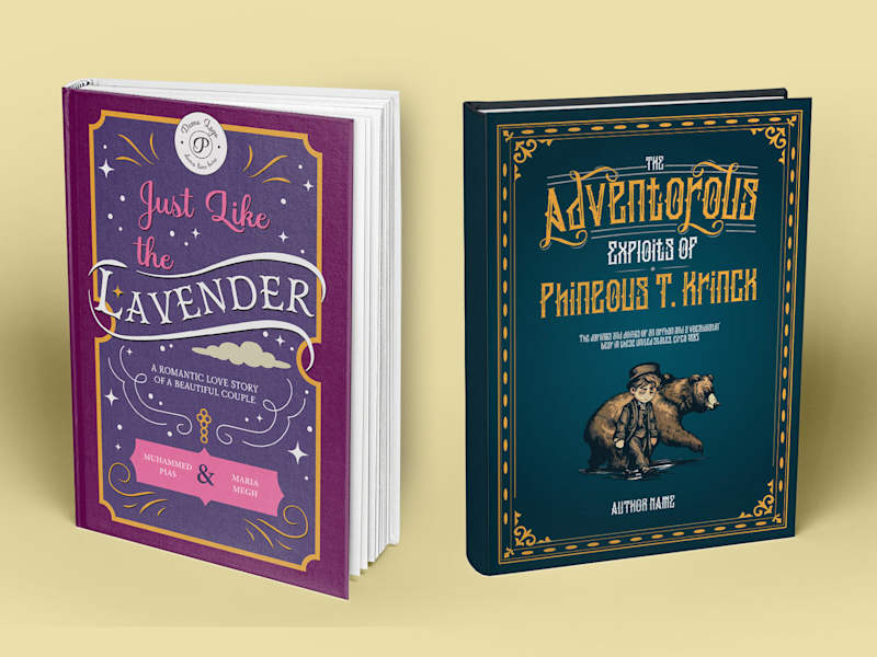 Cover image for Retro Vintage Style Children's book cover designed for a client.