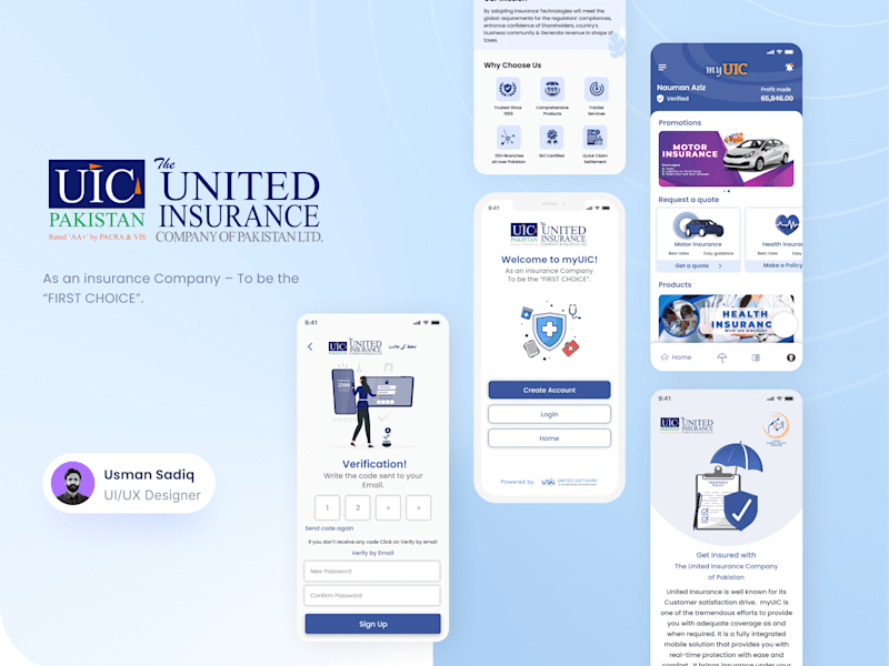 Cover image for myUIC Insurance Mobile App