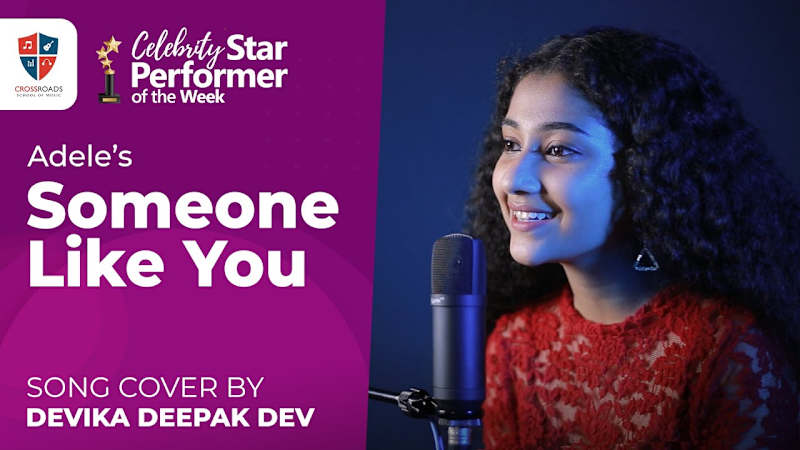 Cover image for Adele's Someone Like You Cover By DEVIKA DEEPAK DEV |Crossroads…