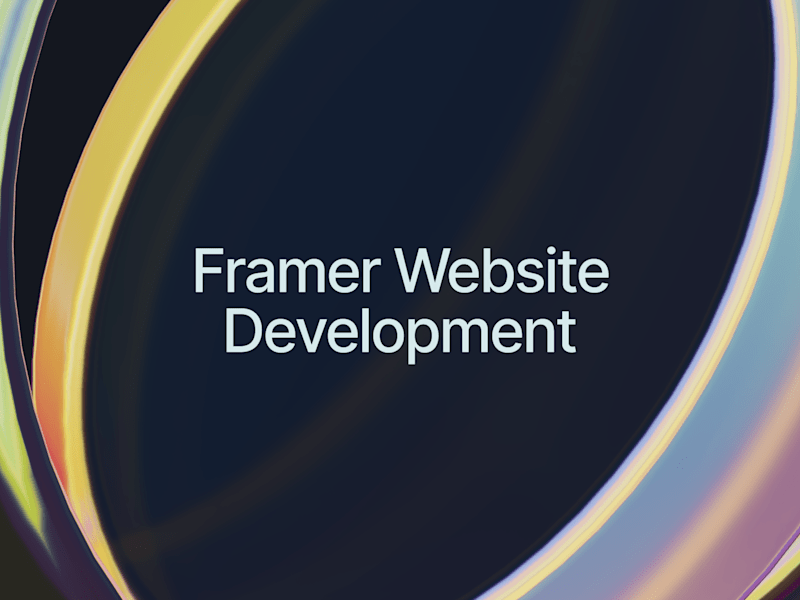 Cover image for Framer Website Development