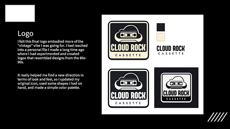 Cover image for Mock Branding- Cloud Rock Cassette