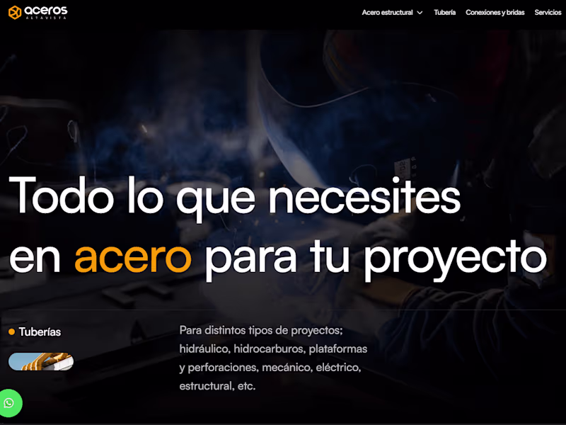 Cover image for Aceros Altavista | Todo lo que necesites en acero para tu proye…
