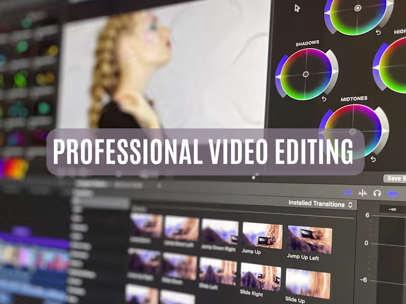Cover image for Professional Video Editing