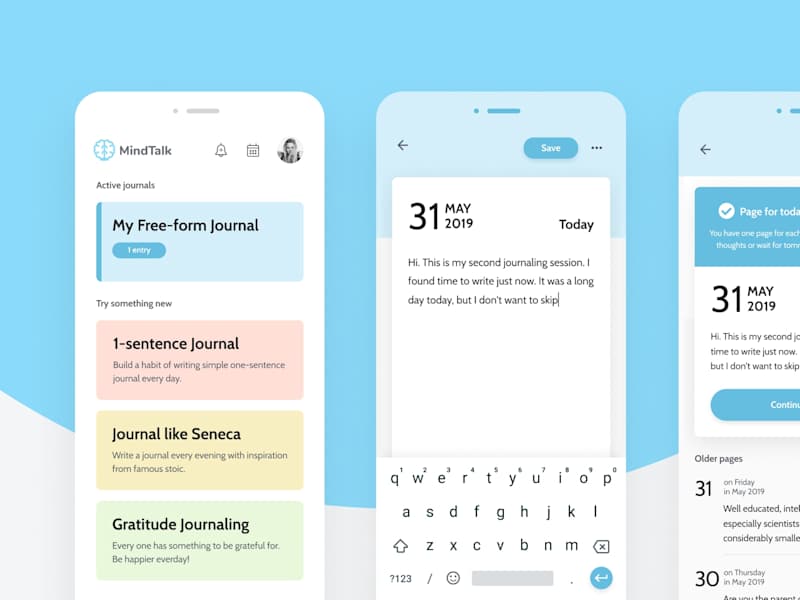 Cover image for Mindtalk - Journal app powered by blockchain