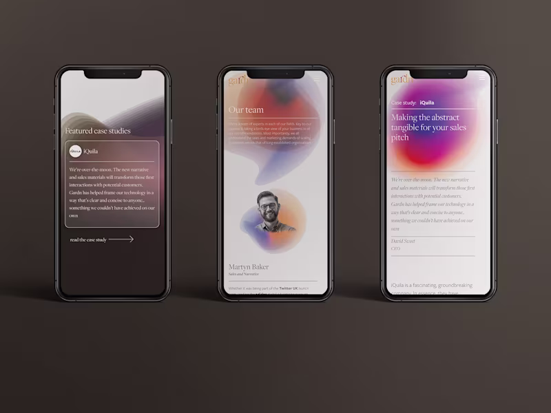 Cover image for Identity and website for a startup consultancy