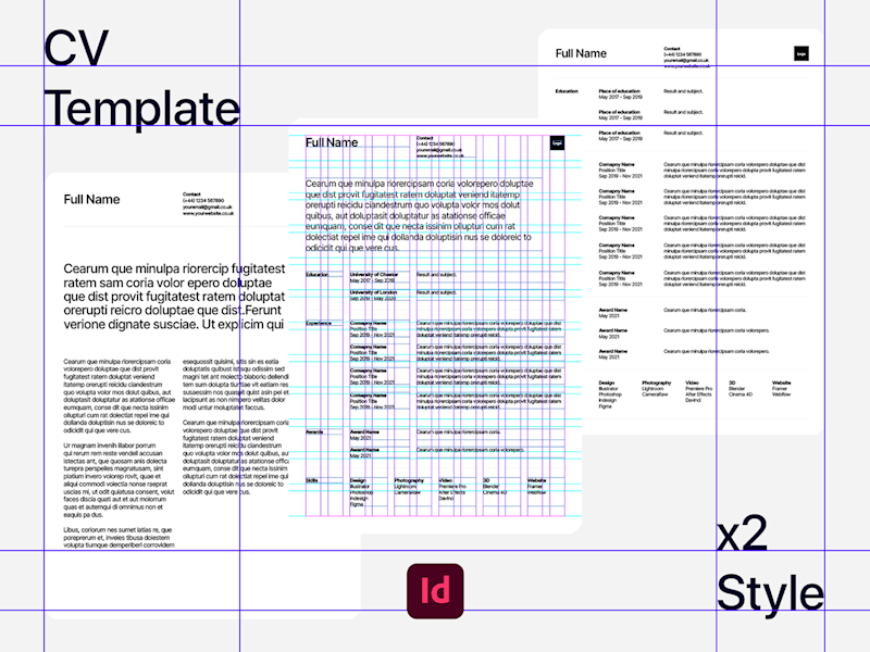 Cover image for CV Resume Template :: bimoway