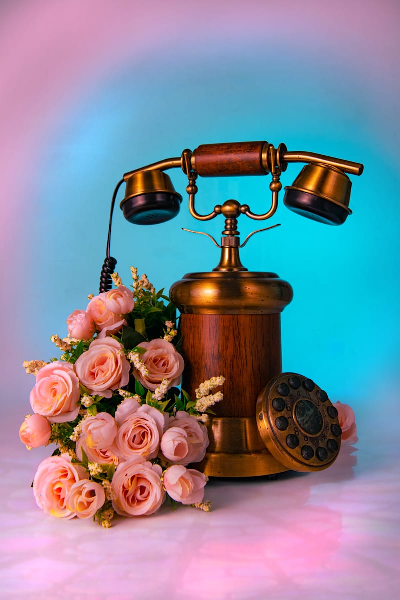Cover image for Product photography with an old telephone