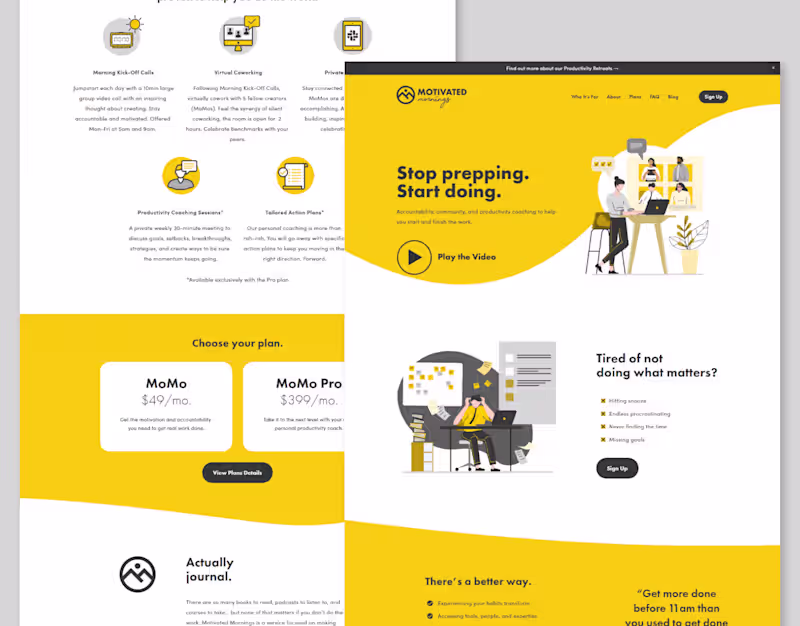 Cover image for Business website design