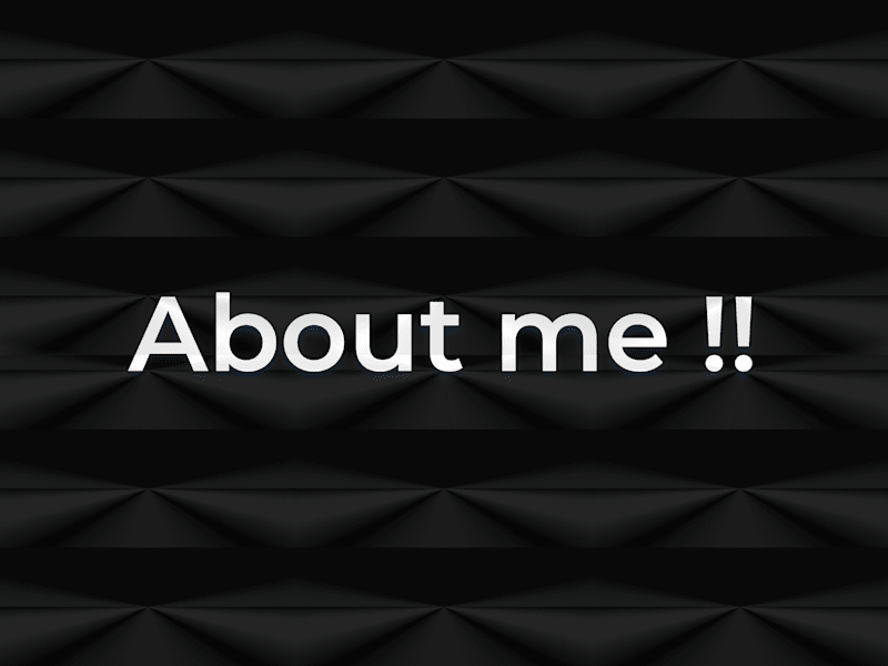 Cover image for About Me