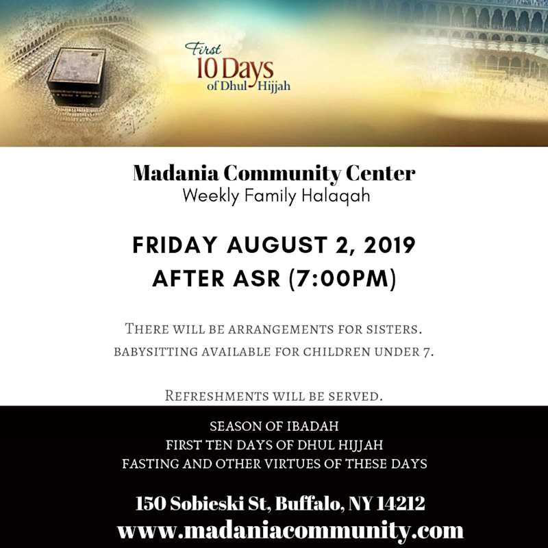 Cover image for Madania Community Event Poster