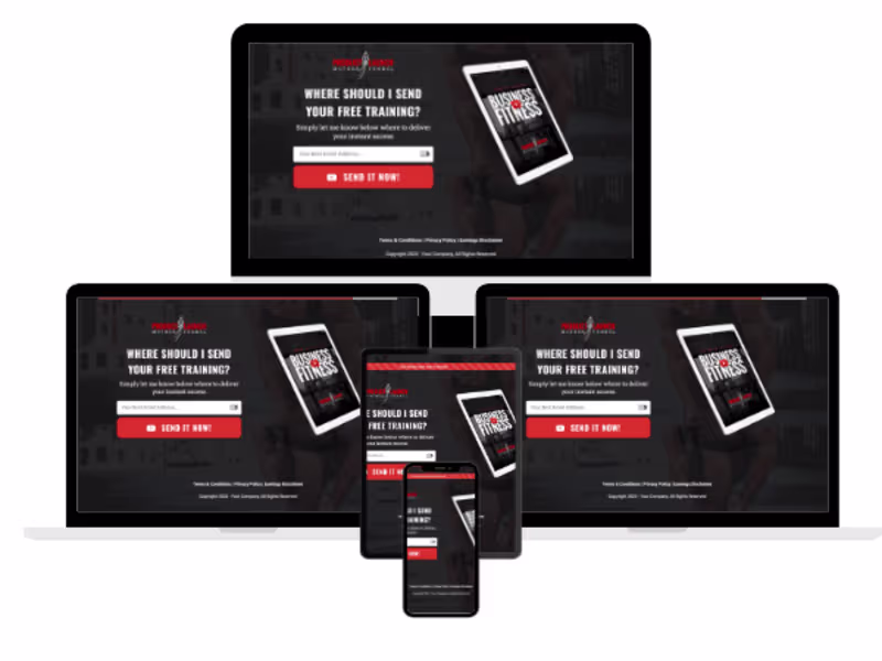Cover image for Lead Magnet Funnel | Built on Systeme.io | Optin Funnel 
