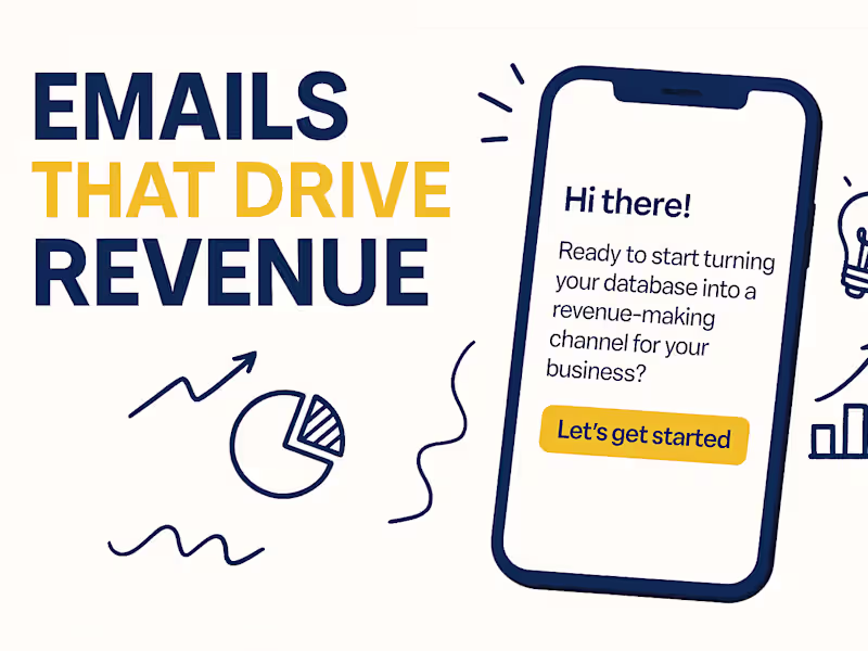 Cover image for I build B2B email flows that turns your database into revenue.