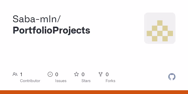Cover image for PortfolioProjects/CHATBOT (1).ipynb at main · Saba-mln/Portfoli…