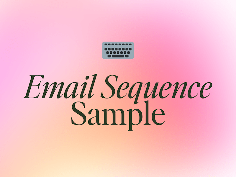 Cover image for Launch Email Sequence 