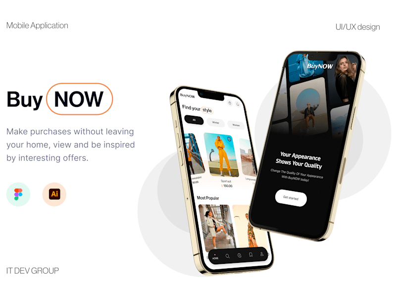 Cover image for Modern eсommerce mobile app design