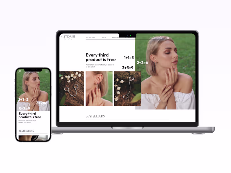Cover image for E-commerce site (redesign)