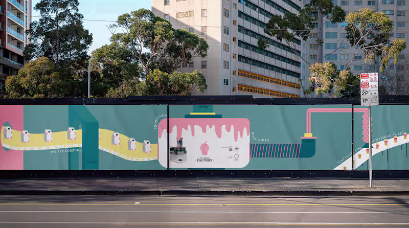 Cover image for re-branding ice cream shop