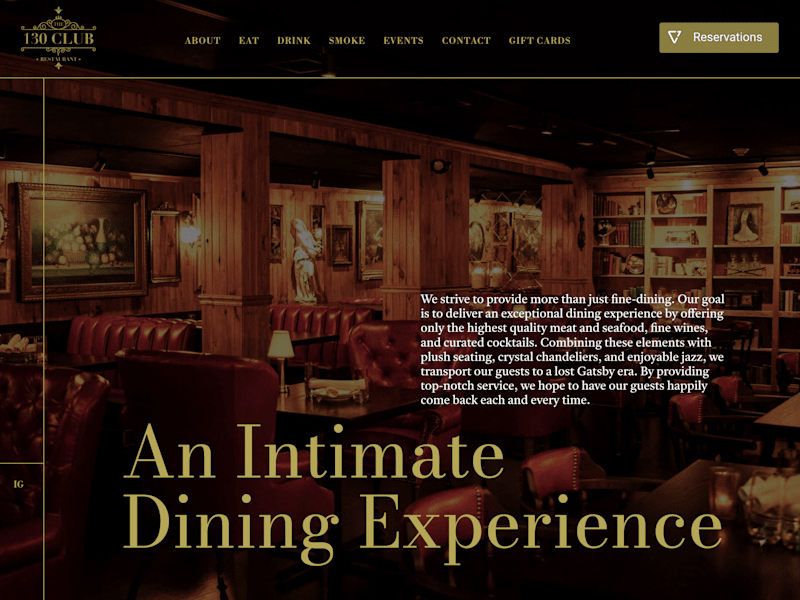 Cover image for The 130 Club Website Redesign