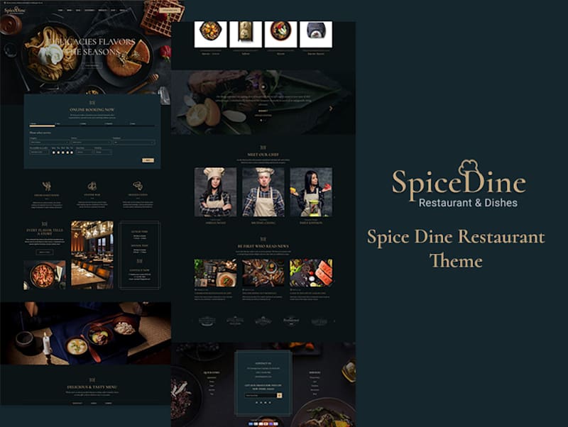 Cover image for SpiceDine - eCommerce Theme For Hotels & Restaurants