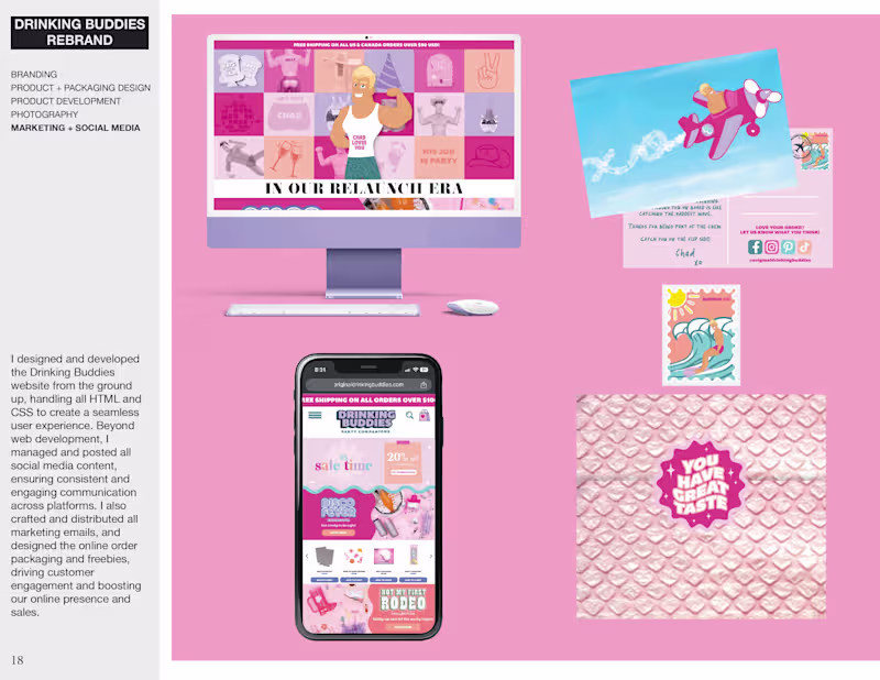 Cover image for Branding + Social Media + Web Design