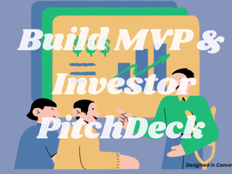 Cover image for MVP & Pitch Deck Consulting