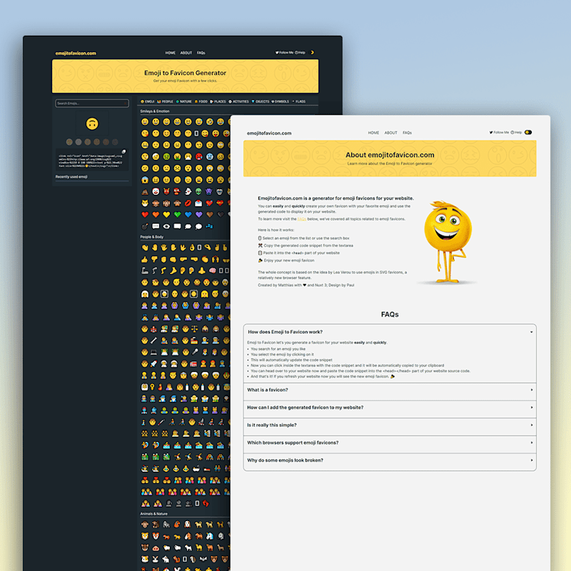 Cover image for Emoji To Favicon