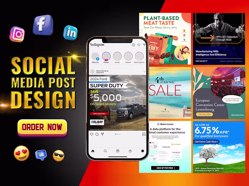 Cover image for Facebook or Instagram Ad