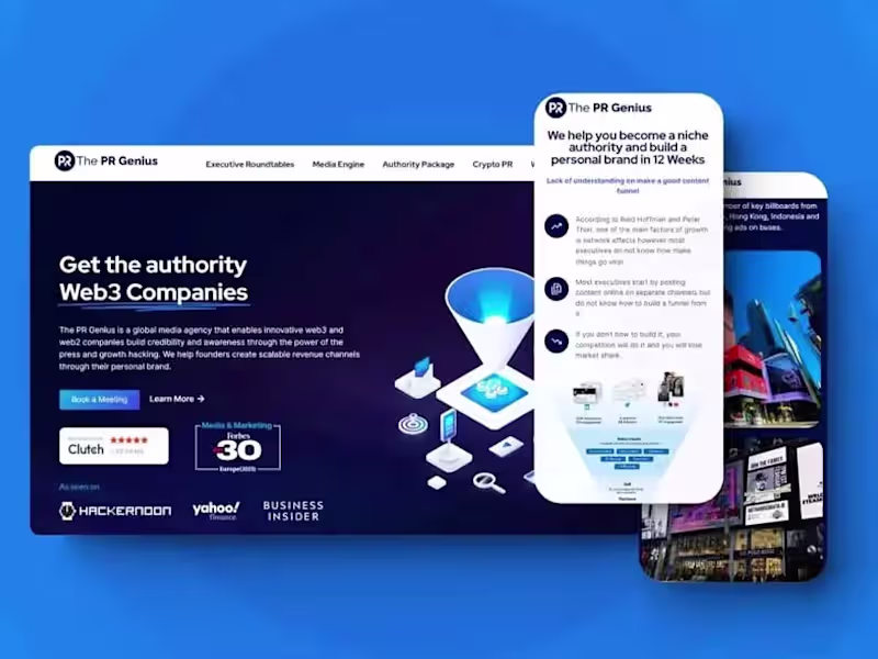 Cover image for The PR Genius