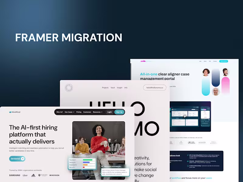 Cover image for Framer Migration