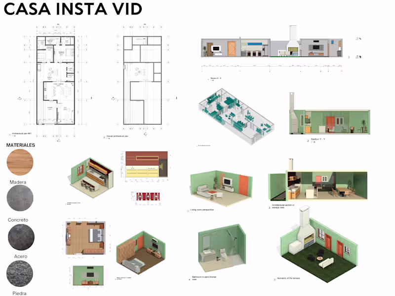 Cover image for I digitize your project with plans, interiors, and 3D views.
